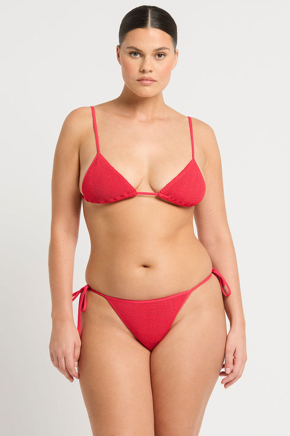 Γυναικείο Mαγιό bikini slip για κάθε σωματότυπο νέκταριν Bond Eye