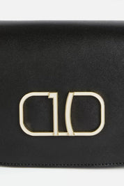 Γυναικεία Τσάντα ώμου 100% δέρμα μαύρη Alviero Martini LLC09-9869-0001