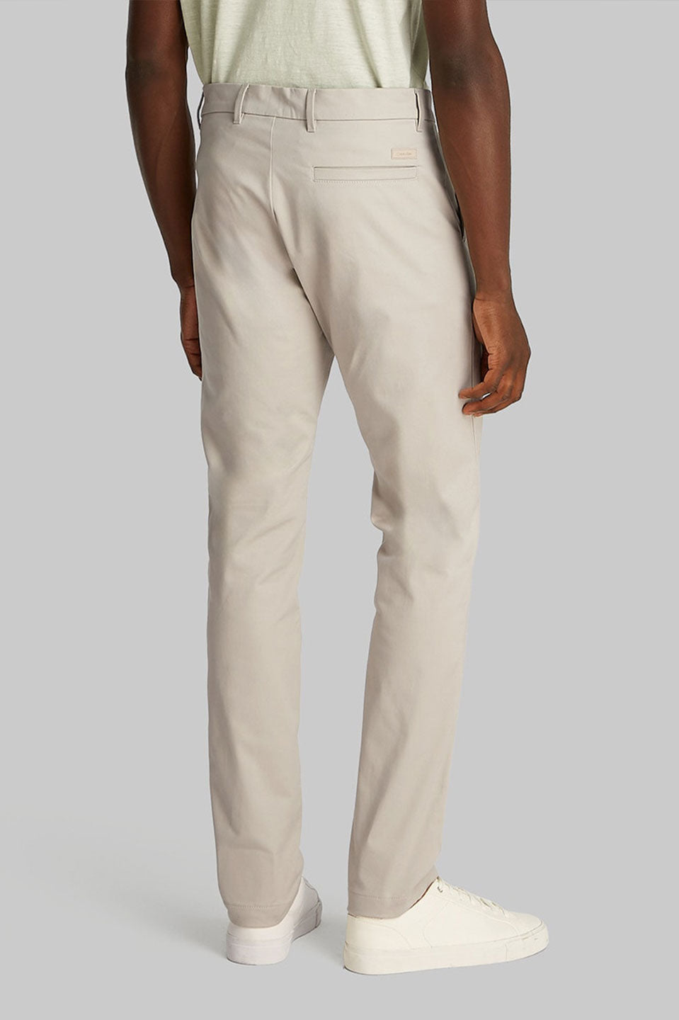 Ανδρικό Παντελόνι Chinos ανδρικό μπεζ Calvin Klein K10K113429PE0