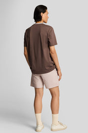 Ανδρικό Μαγιό με pattern μπεζ/καφέ Lyle & Scott