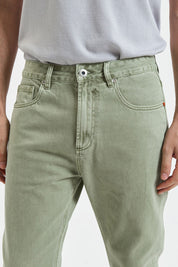 Ανδρικό Τζιν παντελόνι σε ίσια γραμμή πράσινο Gianni Lupo