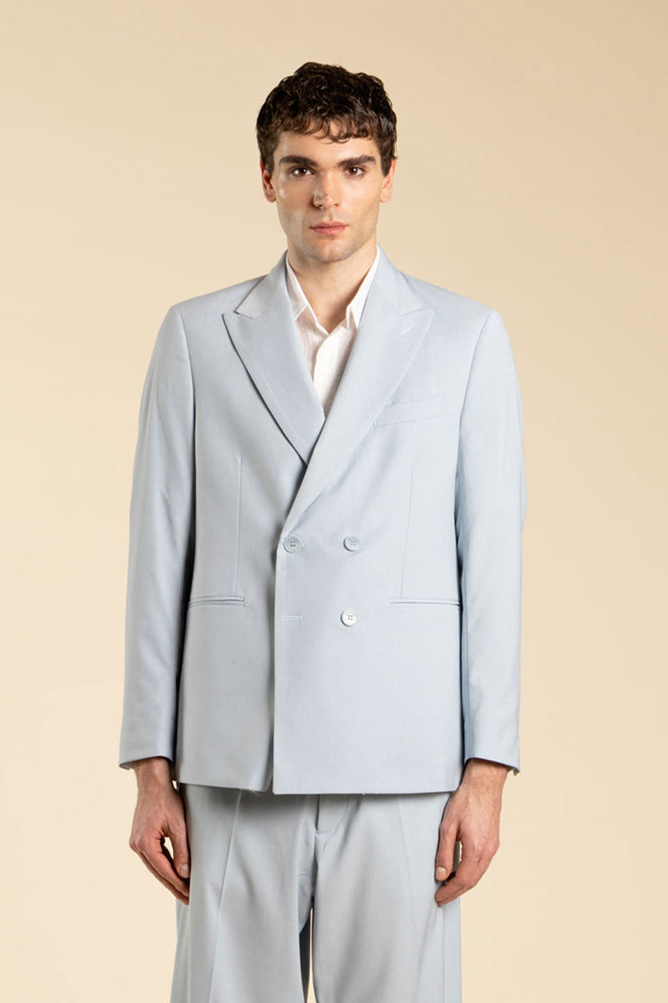 Ανδρικό Σακάκι με διπλά κουμπιά γαλάζιο I'M BRIAN