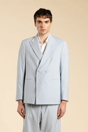 Ανδρικό Σακάκι με διπλά κουμπιά γαλάζιο I'M BRIAN