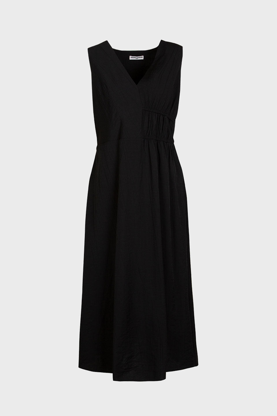 Γυναικείο φόρεμα σε Α γραμμή μαύρο Sandro Ferrone Lola