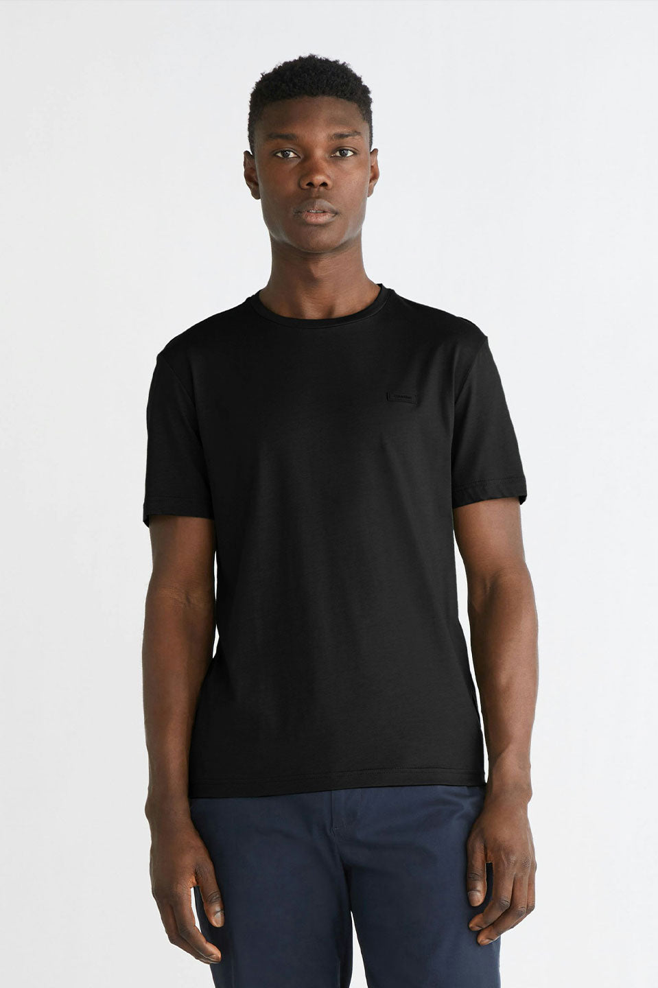 Ανδρική Κοντομάνικη μαύρη μπλούζα Calvin Klein K10K112229BEH