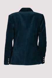 Γυναικείο σακάκι κοτλέ πράσινο σκούρο Motel