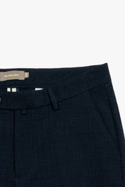 Ανδρική Βερμούδα με υφή μπλε navy Gianni Lupo