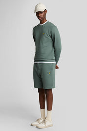 Ανδρική Βερμούδα αθλητική πράσινο σκούρο Lyle & Scott