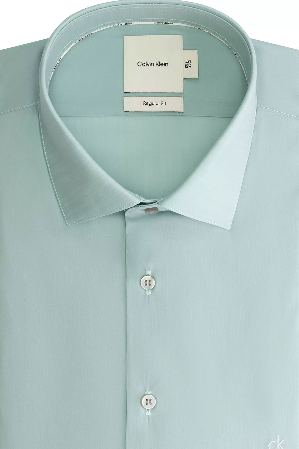 Ανδρικό Πουκάμισο slim fit βεραμάν Calvin Klein K10K114356CFC