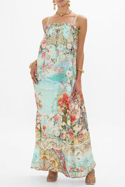 Γυναικείο Maxi φόρεμα εμπριμέ 00031363-JEWLMUSE Camilla