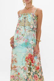 Γυναικείο Maxi φόρεμα εμπριμέ 00031363-JEWLMUSE Camilla